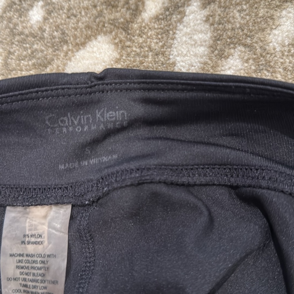 Calvin Klein Black Leggings. Size S - Picture 5 of 6